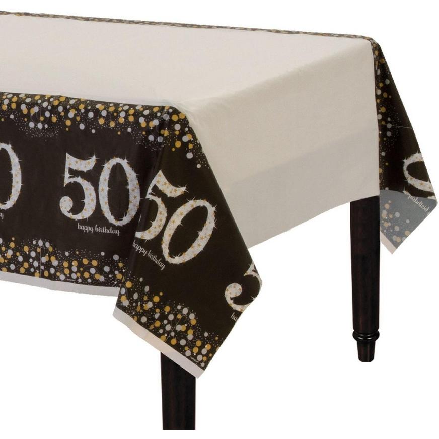 Sparkling Celebration 50th Birthday Party Kit for 16 Guests